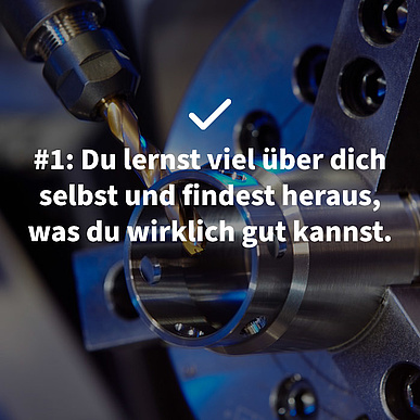 Finde mit dem BerufsCheck(me) heraus, was du wirklich gut kannst.