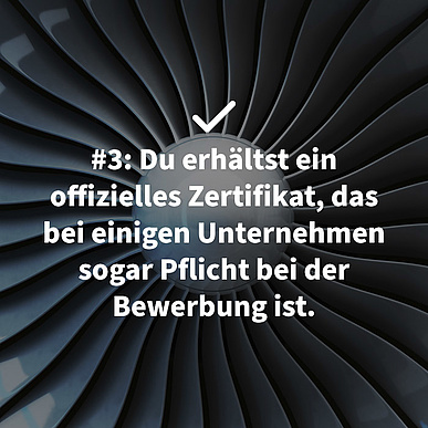 Erhalte mit dem Abschluss des BerufsCheck(me) ein Zertifikat über deine Fähigkeiten und bewerbe dich.