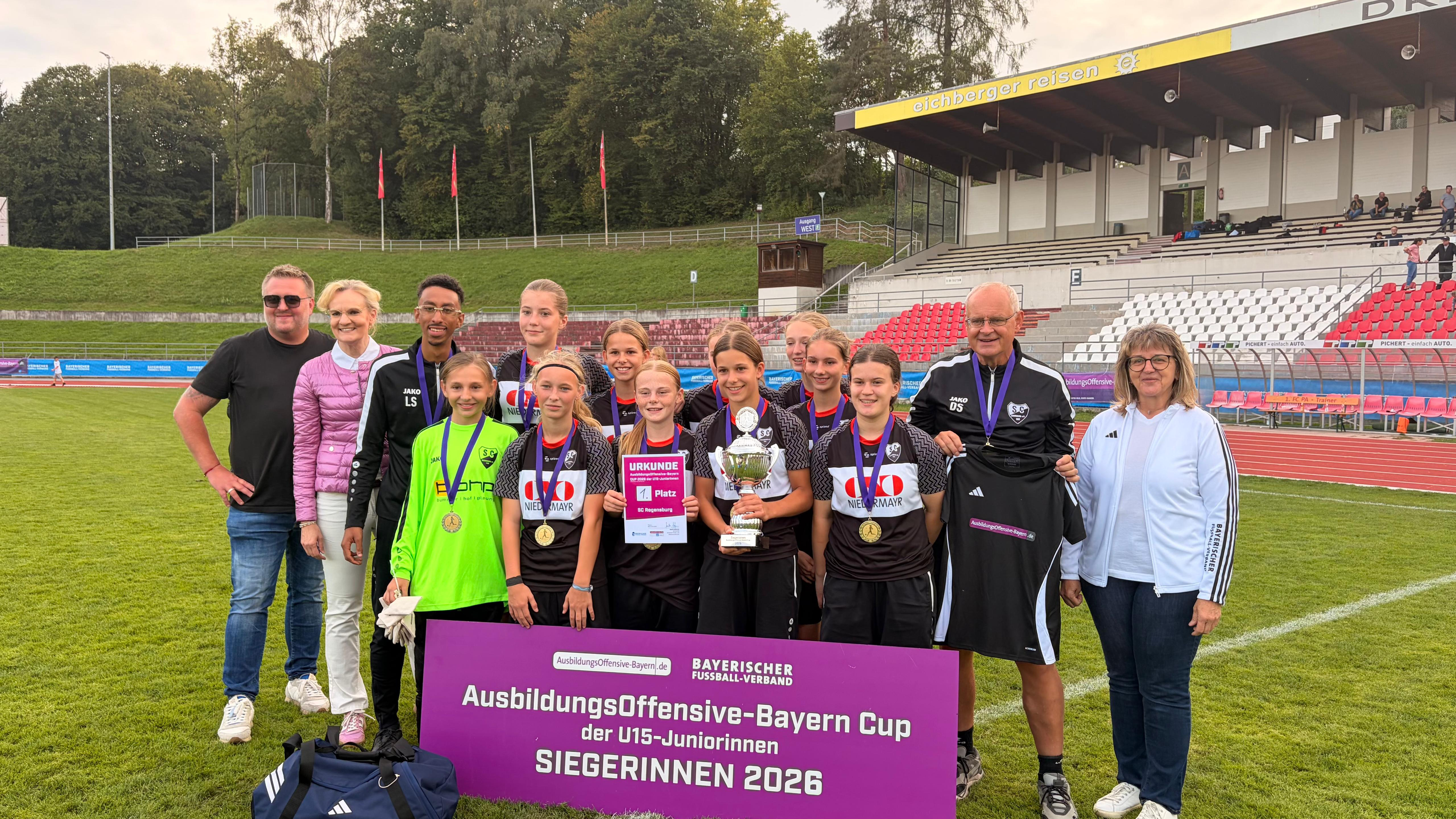SC Regensburg gewinnt AusbildungsOffensive-Bayern Cup 2026